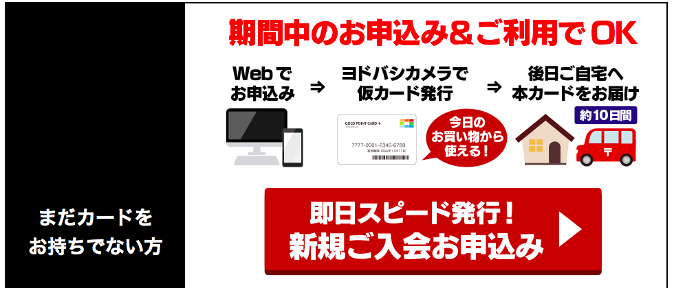 ヨドバシ20％ポイント還元を基にビックカメラで価格交渉したら、ビック 